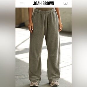Joah Brown -NWT- Wide-Leg Fleece Pants